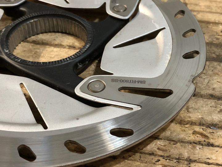 KG439 シマノ SHIMANO SM-RT800-S ディスクブレーキローター Φ140 Φ160 1.8mm/1.8mm 2枚セット