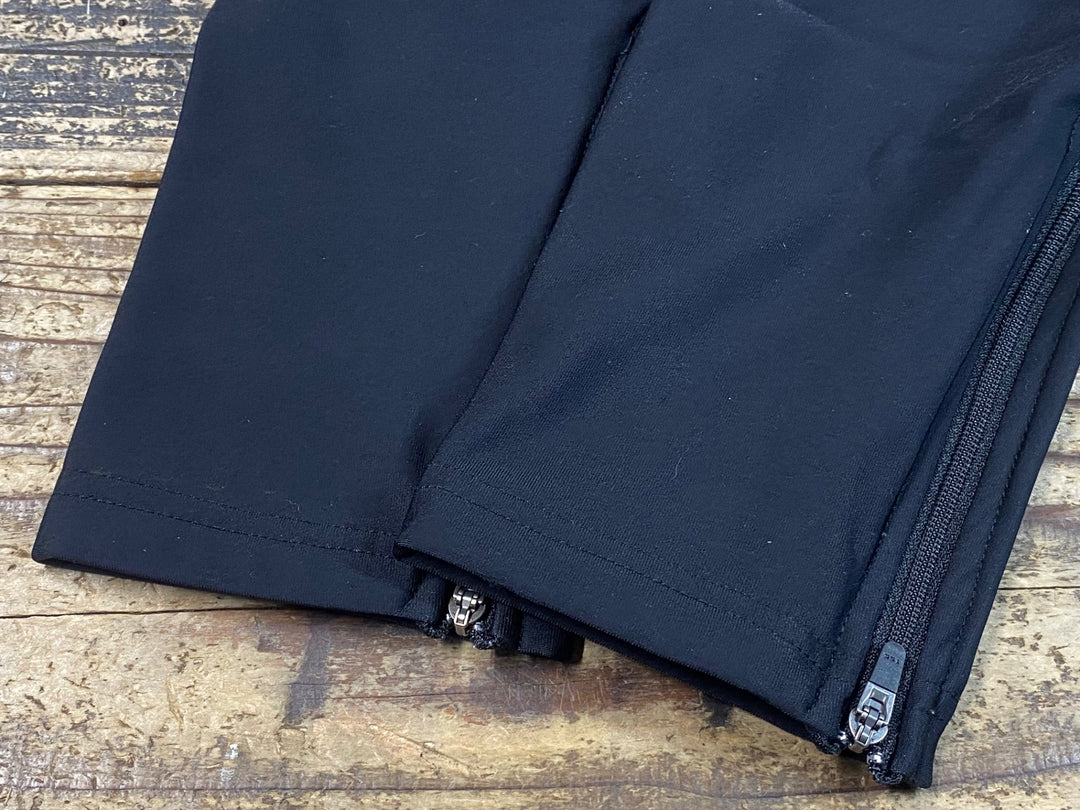 JV315 GOD AND FAMOUS レッグウォーマー 黒 XL 裏起毛