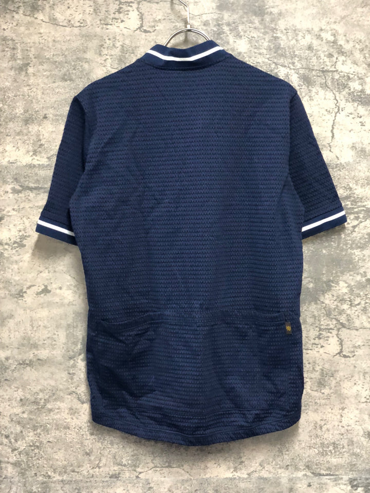 KJ113 カペルミュール KAPELMUUR 半袖 サイクルジャージ 濃紺 L
