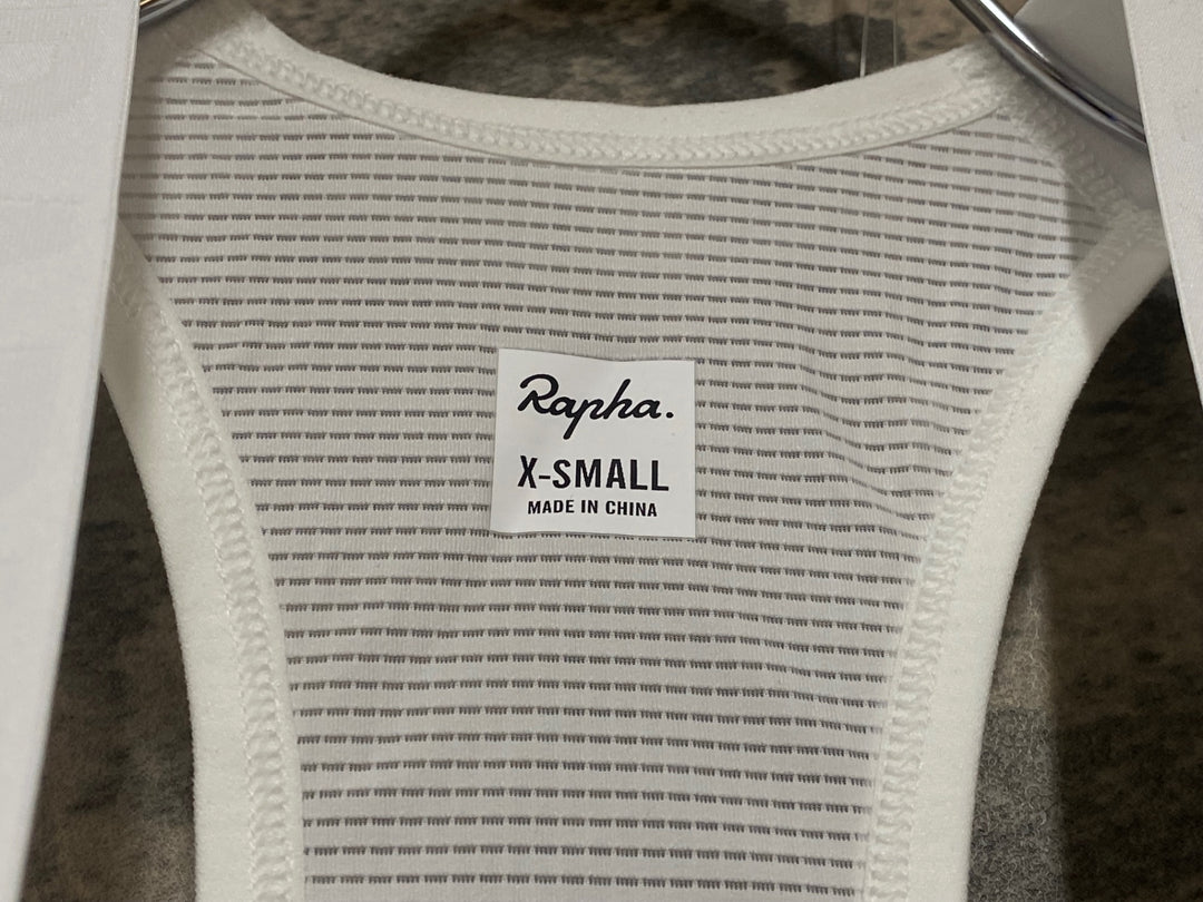 KM118 ラファ Rapha WOMEN'S PRO TEAM CARGO BIB SHORTS ビブショーツ 紺 XS ※ゴム汚れあり