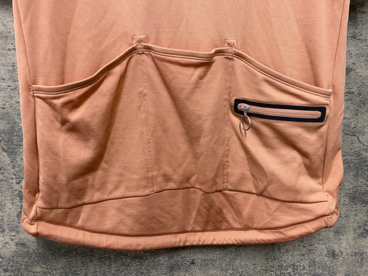 JJ106 ラファ Rapha CLASSIC JERSEY Ⅱ 半袖 サイクルジャージ 曙色 L