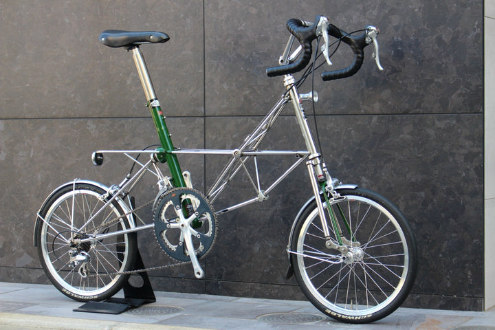 アレックスモールトン Alex Moulton AM-GT 分割式 シマノ デュラエース 7400 8S ステンレス 17インチ 小径車 ミニベロ 【福岡店】