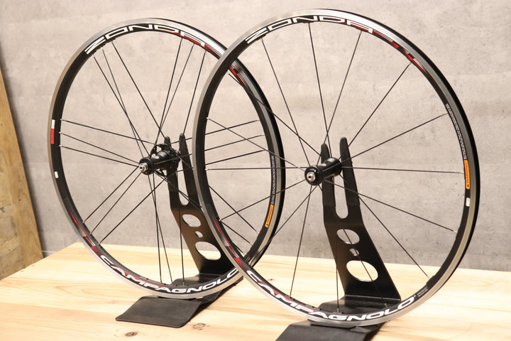 カンパニョーロ CAMPAGNOLO ゾンダ ZONDA アルミ クリンチャー ホイールセット シマノ 11S/12S 【さいたま浦和店】