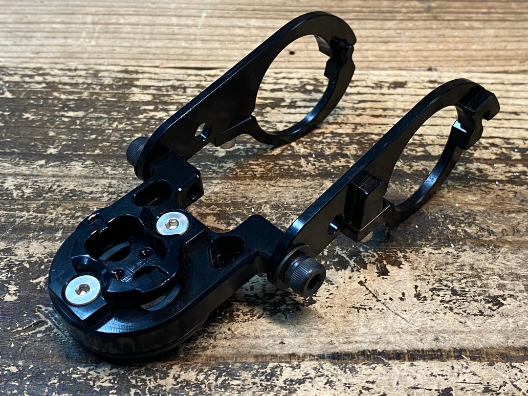 JI587 レックマウント Rec-Mounts type9 両持ちサイコンマウント Φ31.8 ガーミンチャージ パワーパックマウント