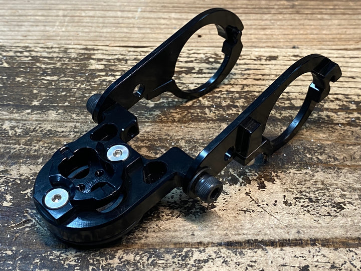 JI587 レックマウント Rec-Mounts type9 両持ちサイコンマウント Φ31.8 ガーミンチャージ パワーパックマウント