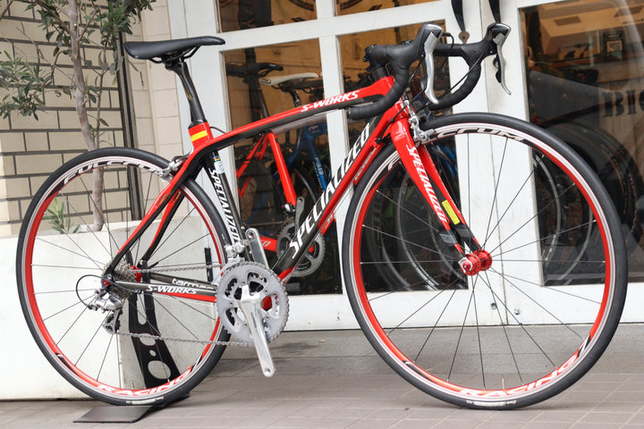 初代！ スペシャライズド SPECIALIZED S-WORKS TARMAC SL1 2007モデル XSサイズ シマノ アルテグラ 6600 MIX 10S カーボン ロードバイク 【横浜店】