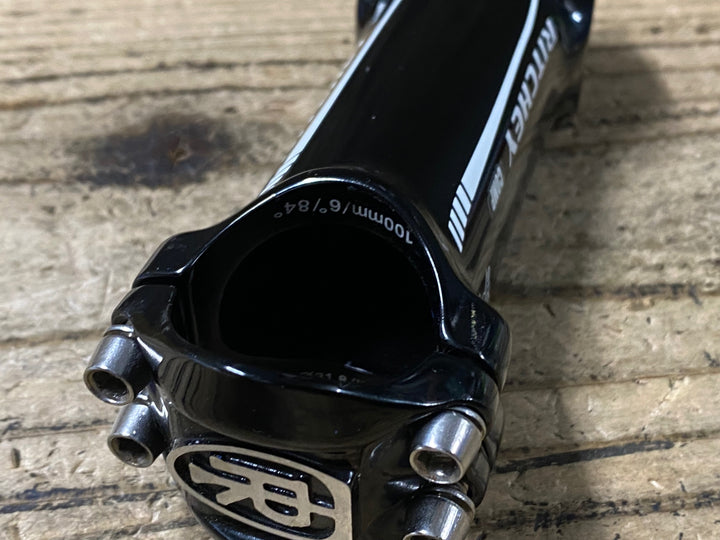 KL751 リッチー RITCHEY COMP アルミ ステム 黒 100mm Φ31.8
