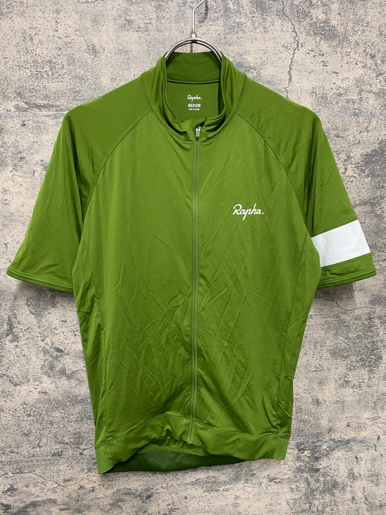 KH004 ラファ Rapha CORE JERSEY 半袖 サイクルジャージ 緑 M – BICI