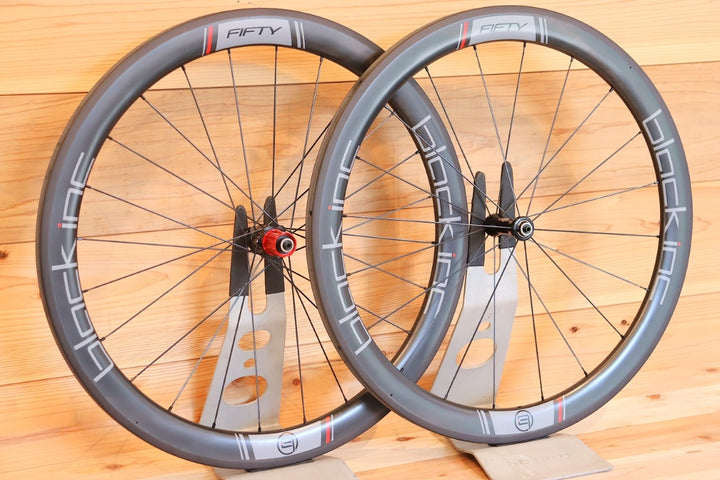 新品未使用品 ブラックインク BLACK INC BLACK FIFTYⅡTU カーボン チューブラー ホイールセット シマノ12/11S 26mm 【千葉店】