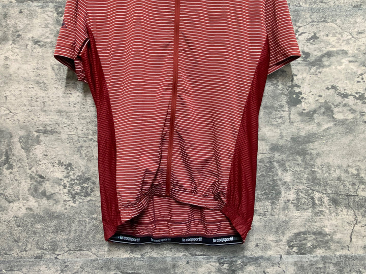 KA706 ルコックスポルティフ le coq sportif 半袖 サイクルジャージ Lサイズ 赤