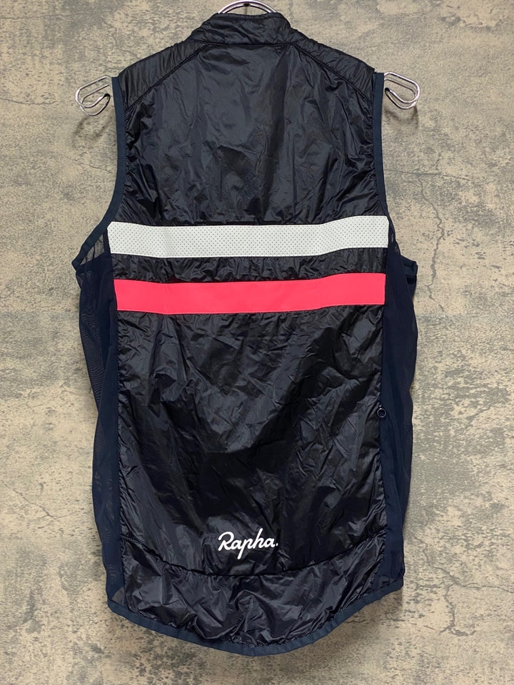 KA835 ラファ Rapha BREVET INSULATED GILET サイクルジレ ベスト S 黒