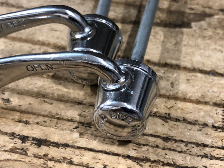 KG721 カンパニョーロ CAMPAGNOLO クイックリリース 前後セット シルバー ※たけのこばね欠品