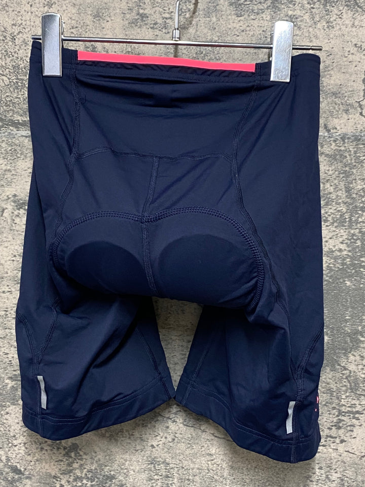 KM442 ラファ Rapha WOMEN'S CLASSIC SHORTS Ⅱ-REGULAR レーサーパンツ 紺 S レディース