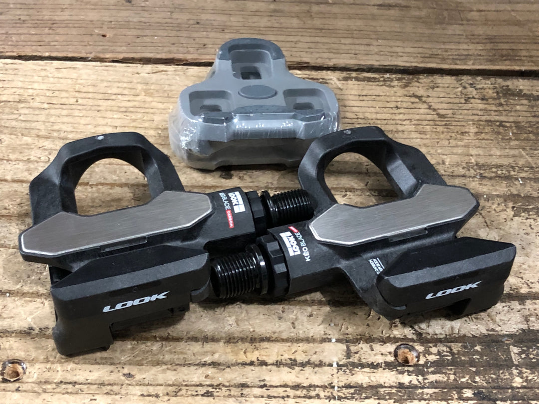 JS635 ルック LOOK ケオ KEO BLADE CARBON ビンディングペダル クロモリシャフト