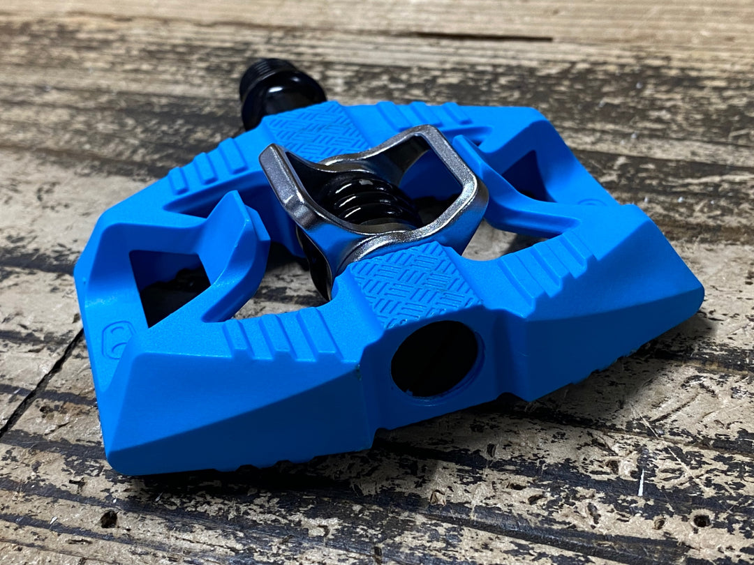 JW438 クランクブラザーズ crankbrothers double shot1 ビンディングペダル 水色