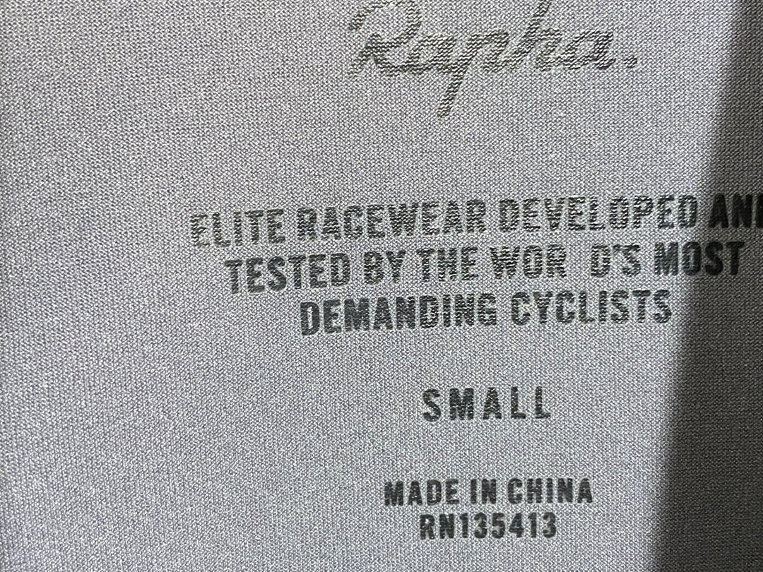 KR180 ラファ Rapha PRO TEAM INFINIUM JERSEY 半袖 サイクルジャージ グレー S