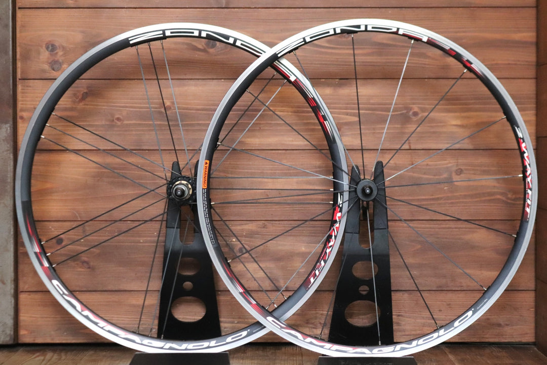 カンパニョーロ CAMPAGNOLO ゾンダ ZONDA 2WAY-FIT アルミ チューブレス ホイールセット シマノ10S 【東京南麻布店】