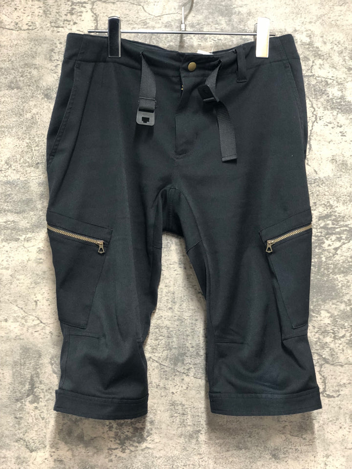 KL085 パールイズミ PEARL iZUMi ハーフパンツ 黒 S ※マーカー痕