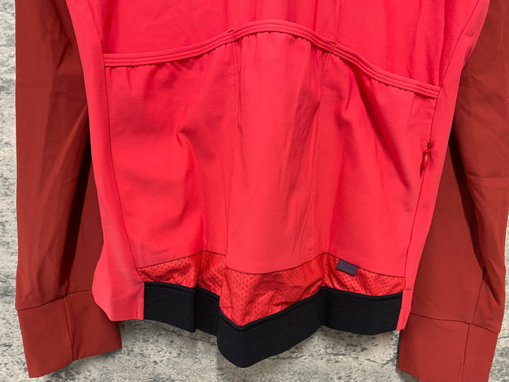 JY479 パスノーマルスタジオ PAS NORMAL STUDIOS Mechanism Long Sleeve Jersey 長袖 サイクルジャージ レッド L