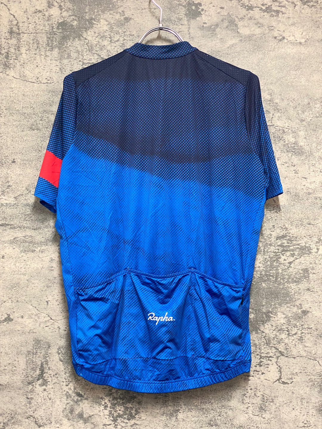 JZ857 ラファ Rapha LIGHTWEIGHT RACE JERSEY 半袖 サイクルジャージ 青 XL