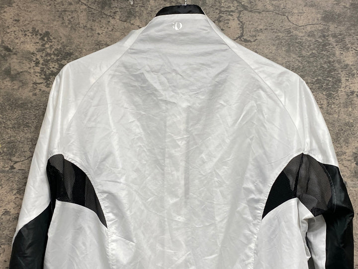 JP370 パールイズミ PEARL iZUMi 長袖 ウィンドブレーカー 白 XL ※汚れ有