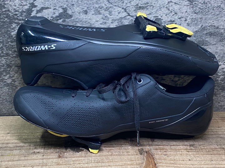 JJ905 スペシャライズド SPECIALIZED S-WORKS TORCH LACE ビンディングシューズ EU41 SPD-SL ブラック