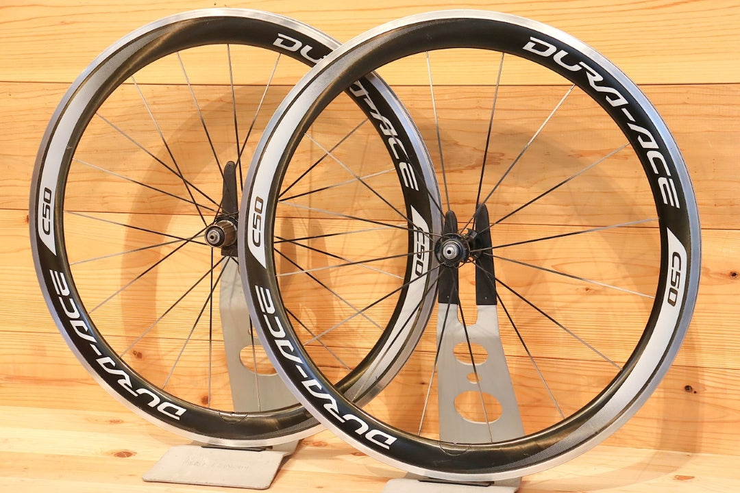 シマノ SHIMANO デュラエース DURA-ACE WH-9000-C50-CL クリンチャー ホイールセット シマノ12/11S 17C 【千葉店】