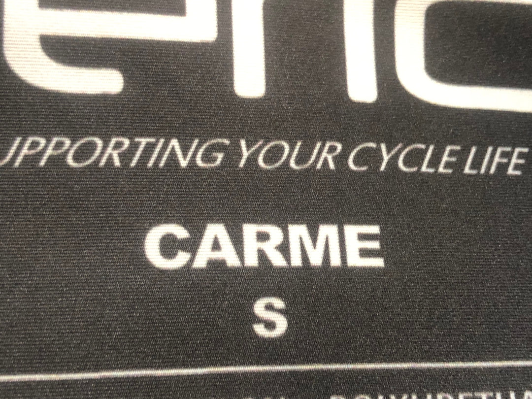 KM227 レリック reric CARME 半袖 サイクルジャージ 白黒 S