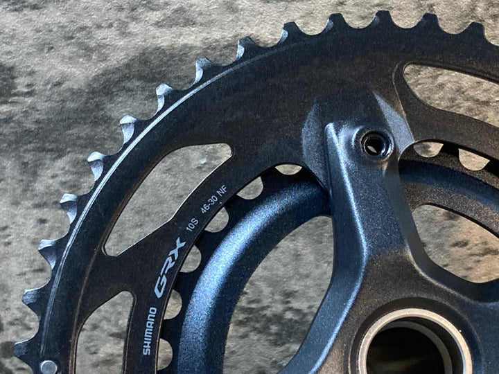 JR272 シマノ SHIMANO GRX FC-RX600 クランクセット 46/30T 170mm 2x10S
