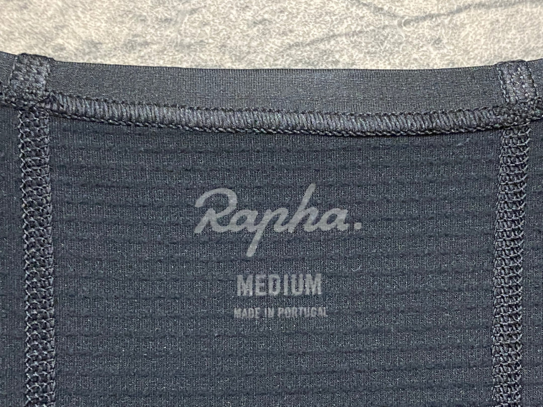 KM137 ラファ Rapha PRO TEAM WINTER TIGHTS WITH PAD Ⅱ ビブタイツ 黒 M
