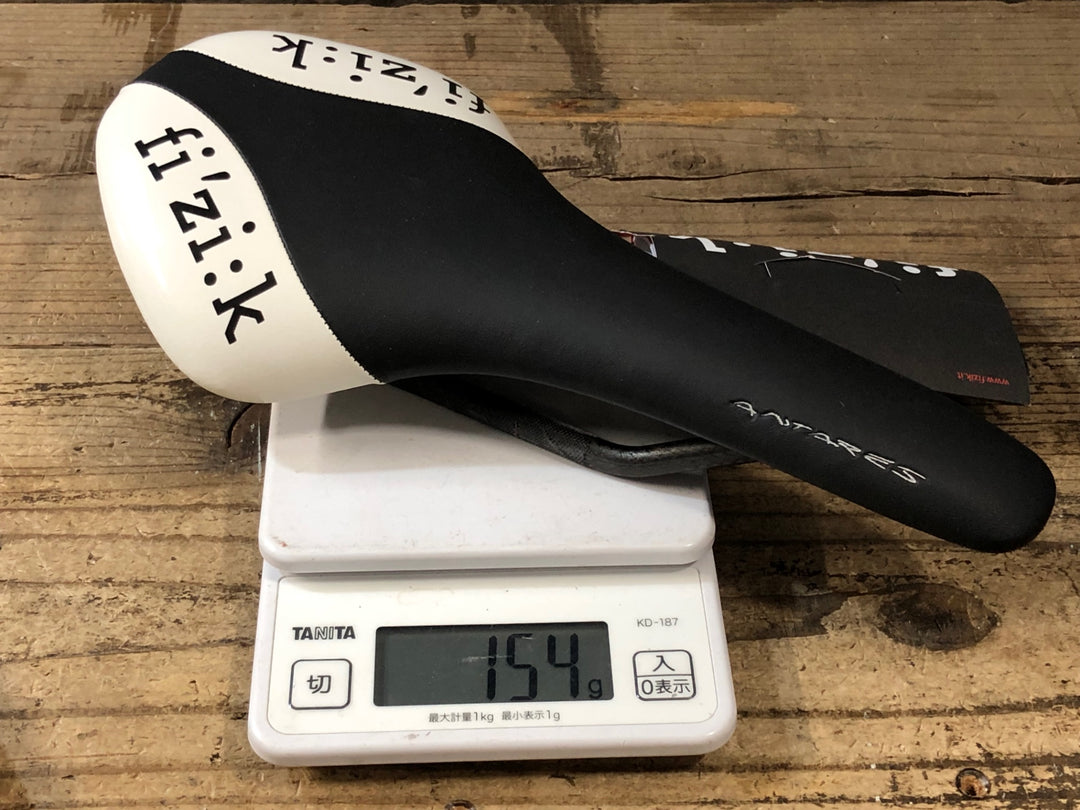 JW60 フィジーク Fizik アンタレス ANTARES サドル カーボンレール 黒白 140mm