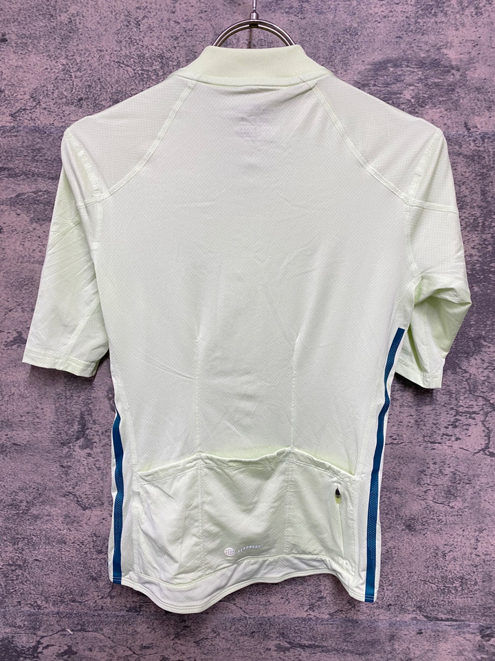 JY391 アディダス adidas 半袖 サイクルジャージ レディース 黄緑 L