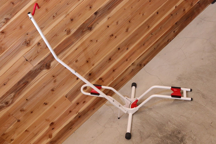 ミノウラ MINOURA タンチョウ TANCHO ESSE バイクスタンド バイクラック 縦置きスタンド 白 【広島店】