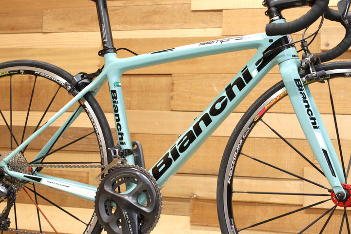 ビアンキ BIANCHI センプレ プロ SEMPRE PRO 2018 47サイズ シマノ アルテグラ R8000 MIX 11S カーボン ロードバイク 【立川店】