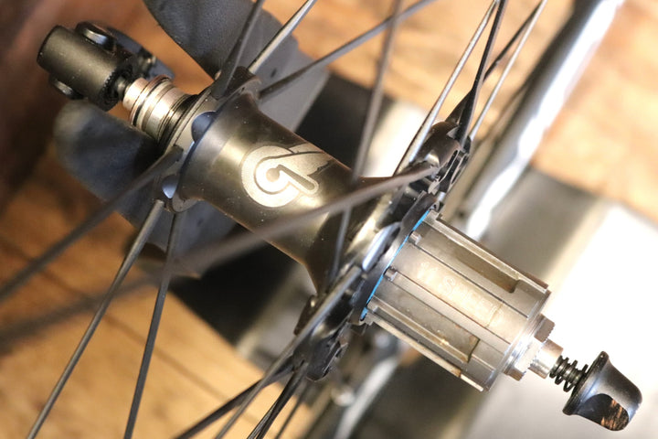 カンパニョーロ CAMPAGNOLO ユーラス EURUS 2WAY-FIT MEGA G3 アルミ チューブレス ホイールセット シマノ11S/12S 15C 【東京南麻布店】