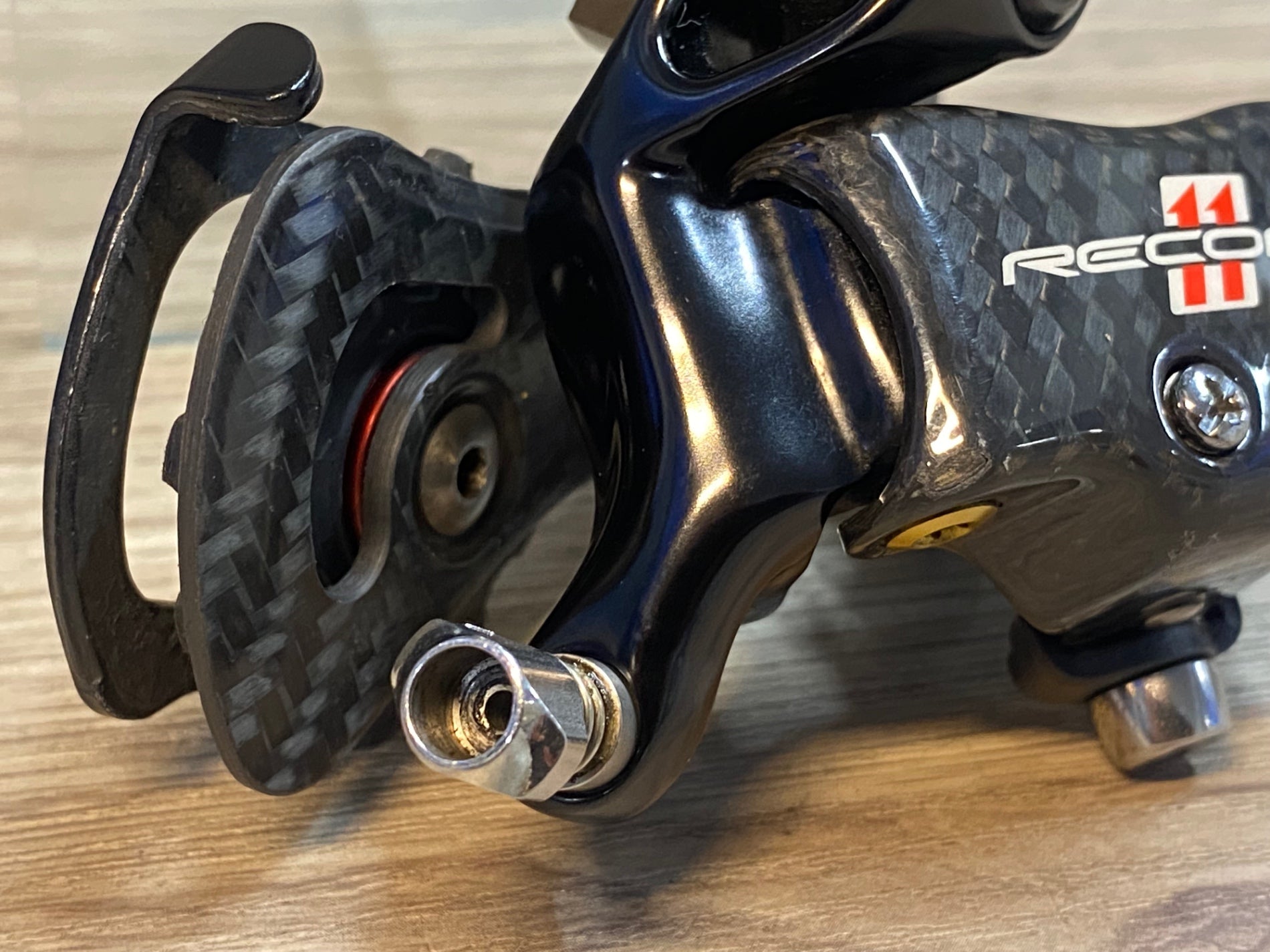 あげーカンパニョーロ鉄レコードリアディレイラー JO019 カンパニョーロ CAMPAGNOLO レコード RECORD リアディレイラー