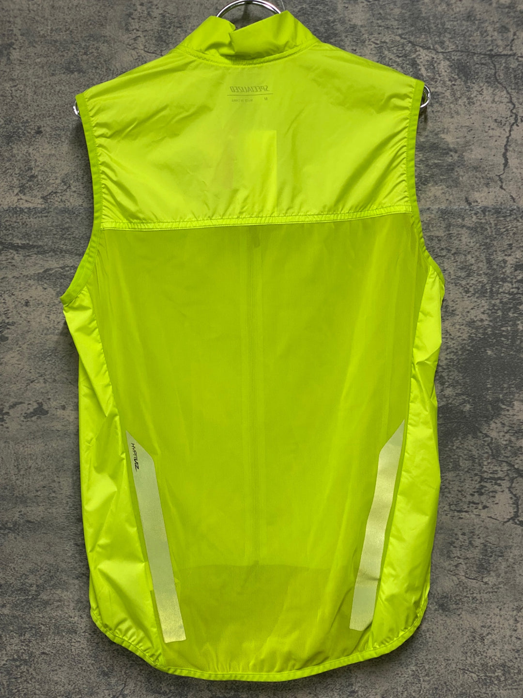 JV686 スペシャライズド SPECIALIZED RACE SERIES WIND GILET MEN サイクルベスト ジレ ネオンイエロー M