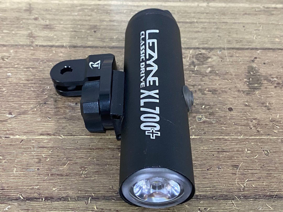 JX901 レザイン LEZYNE CLASSIC DRIVE 700 XL フロントライト 黒 点灯確認済