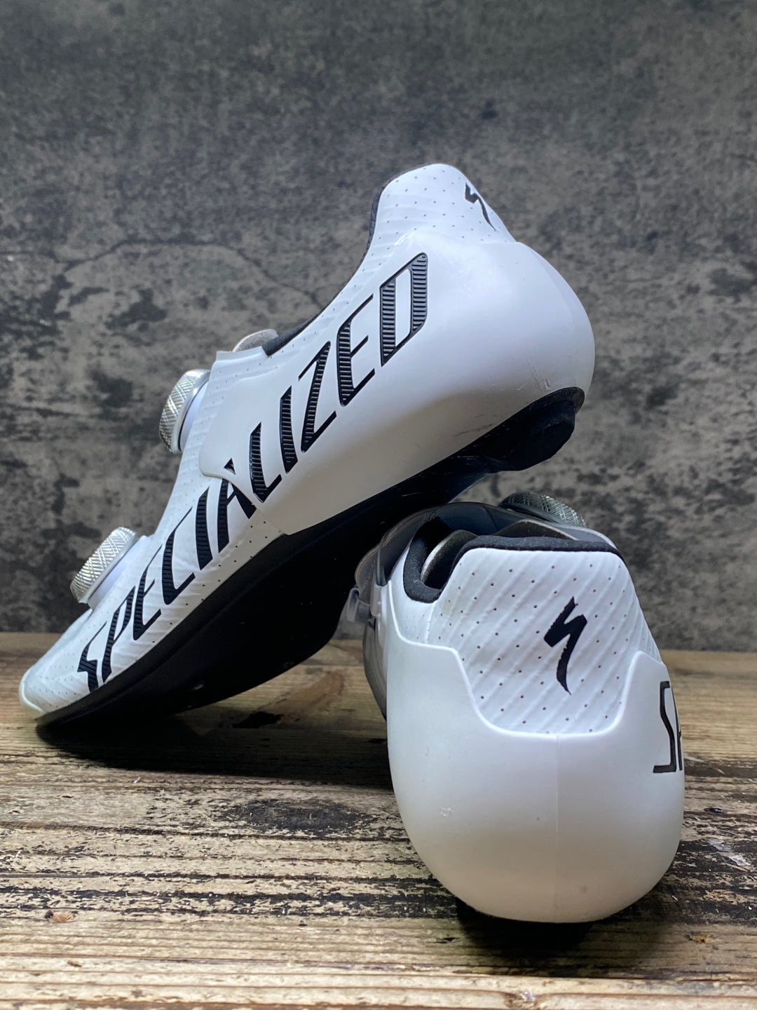JM408 スペシャライズド SPECIALIZED エスワークス S-WORKS ARES 2 RD ビンディングシューズ TEAM 白 EU38.5 SPD-SL