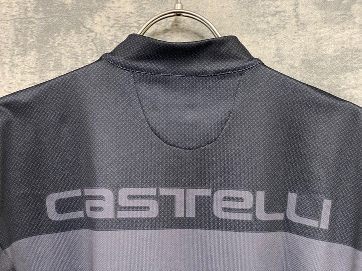 JW295 カステリ CASTELLI 半袖 サイクルジャージ 茶 XL
