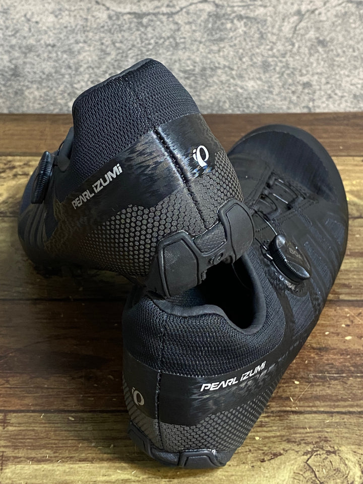JJ876 パールイズミ PEARL iZUMi ATTACK ROAD ビンディングシューズ 黒 EU43
