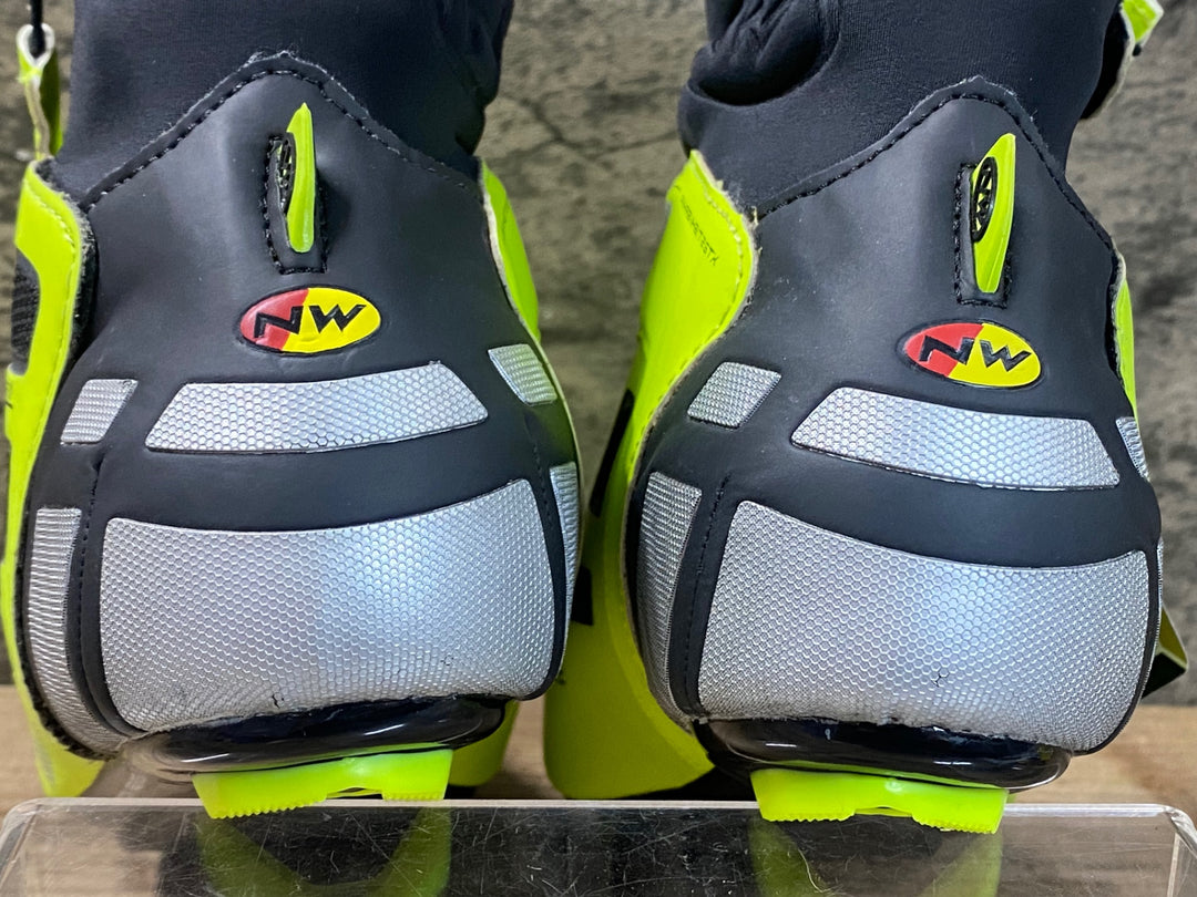 JU123 ノースウェーブ NORTHWAVE Fahrenheit Arctic 2 GTX ビンディングシューズ 3穴 黄 EU41 GORE-TEX