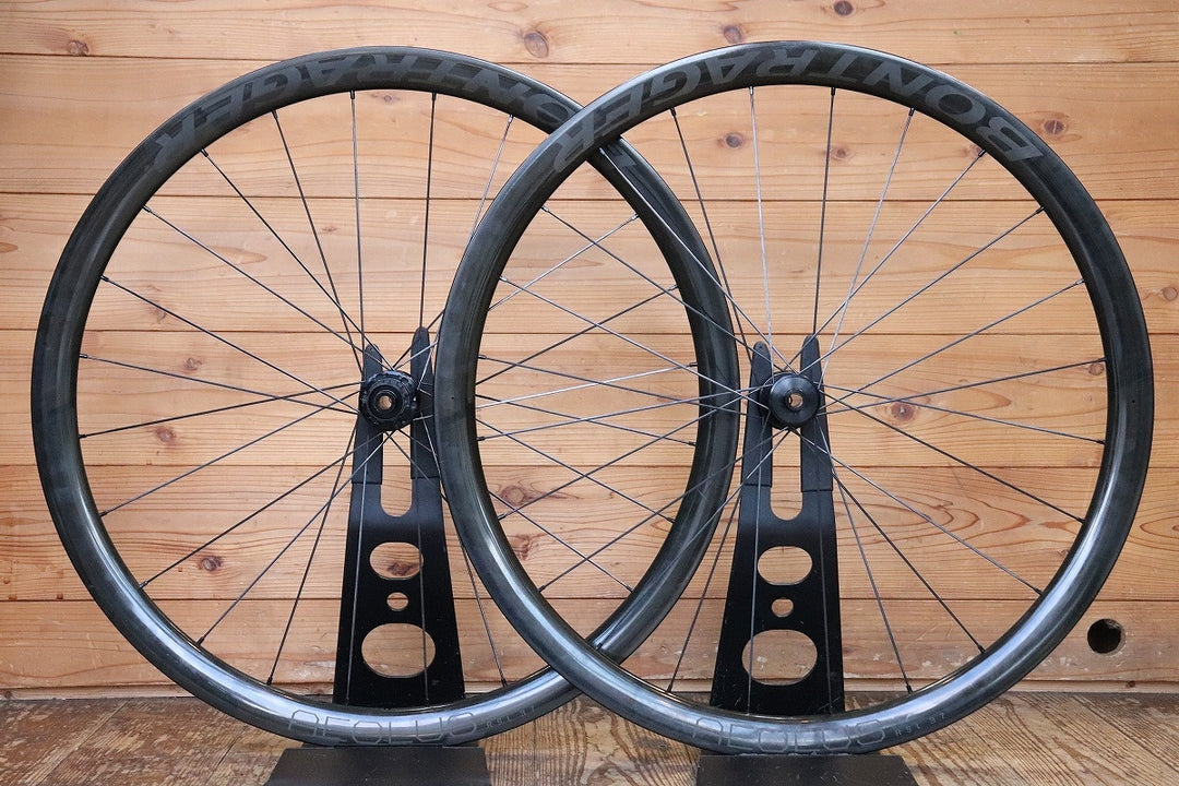 ボントレガー BONTRAGER アイオロス AEOLUS RSL 37 カーボン チューブレスレディ ホイールセット シマノ 11S/12S 【芦屋店】