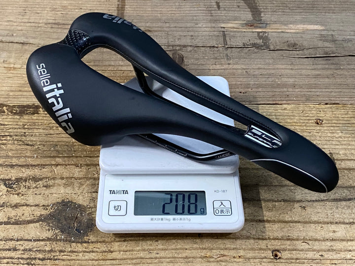 KJ734 セライタリア Selle Italia SLR Superflow サドル 黒 MANGANESEレール ※スレ有