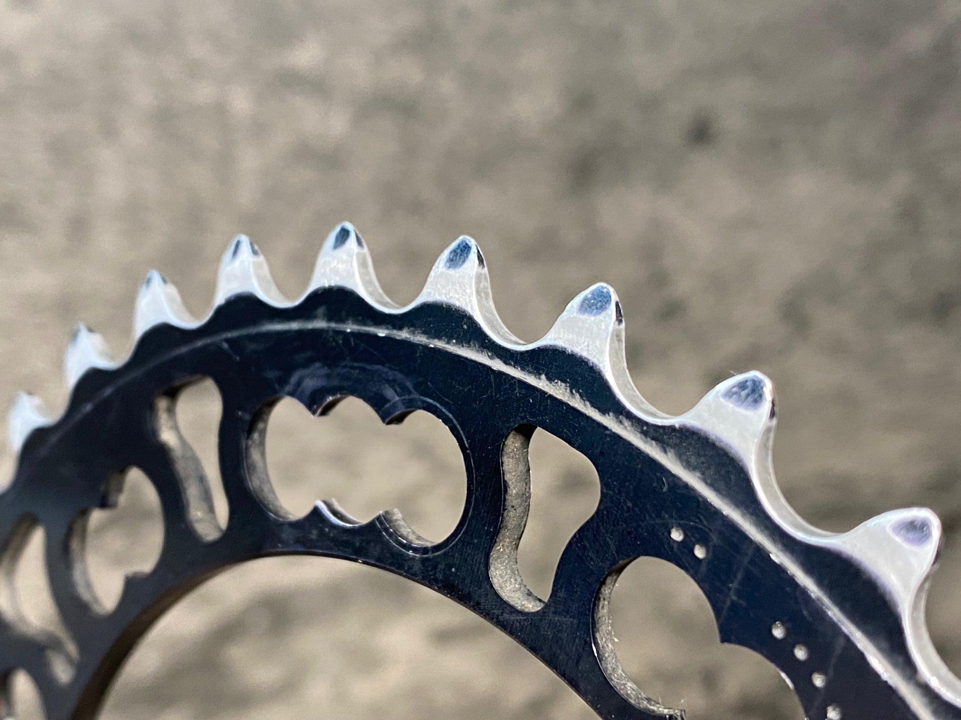 JI960 ローター ROTOR Q-RINGS 楕円 チェーンリング セット 52/36T