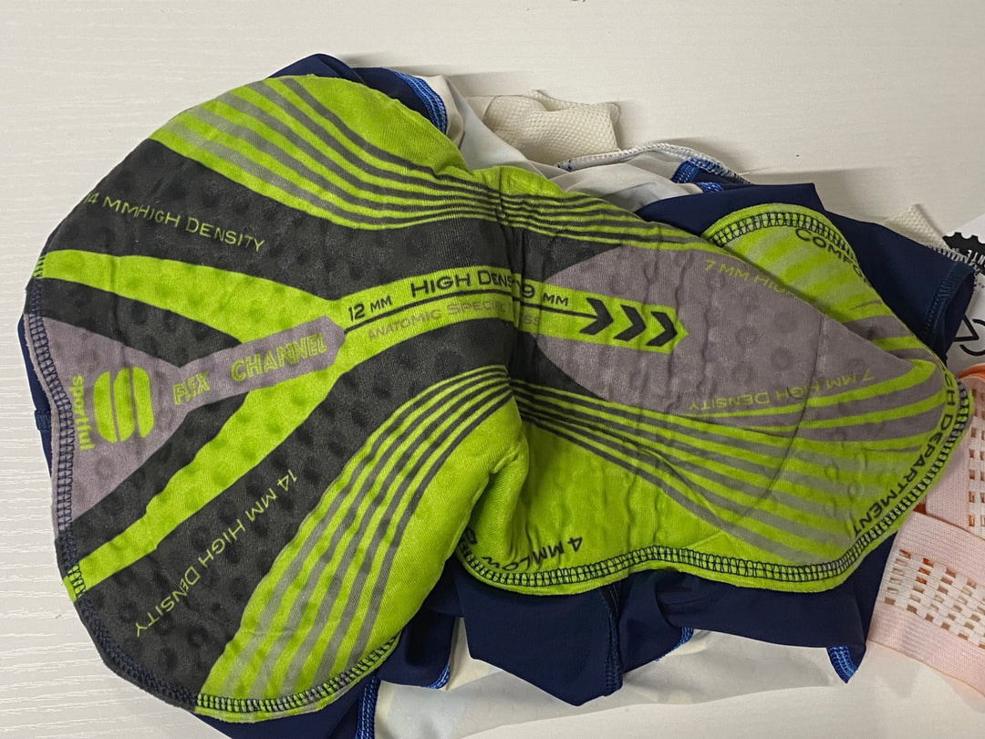 KJ789 スポーツフル sportful ビブショーツ 紺 TINKOFF SAXO L