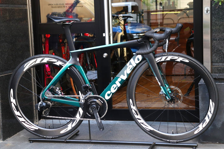 サーヴェロ CERVELO S5 2020モデル 48サイズ SRAM RED e-TAP AXS D1 MIX 12S カーボン ロードバイク ZIPP 303/404 【東京南麻布店】