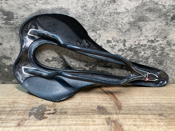JG584 セライタリア SELLE ITALIA SLR TEKNO FLOW サドル カーボンレール 黒