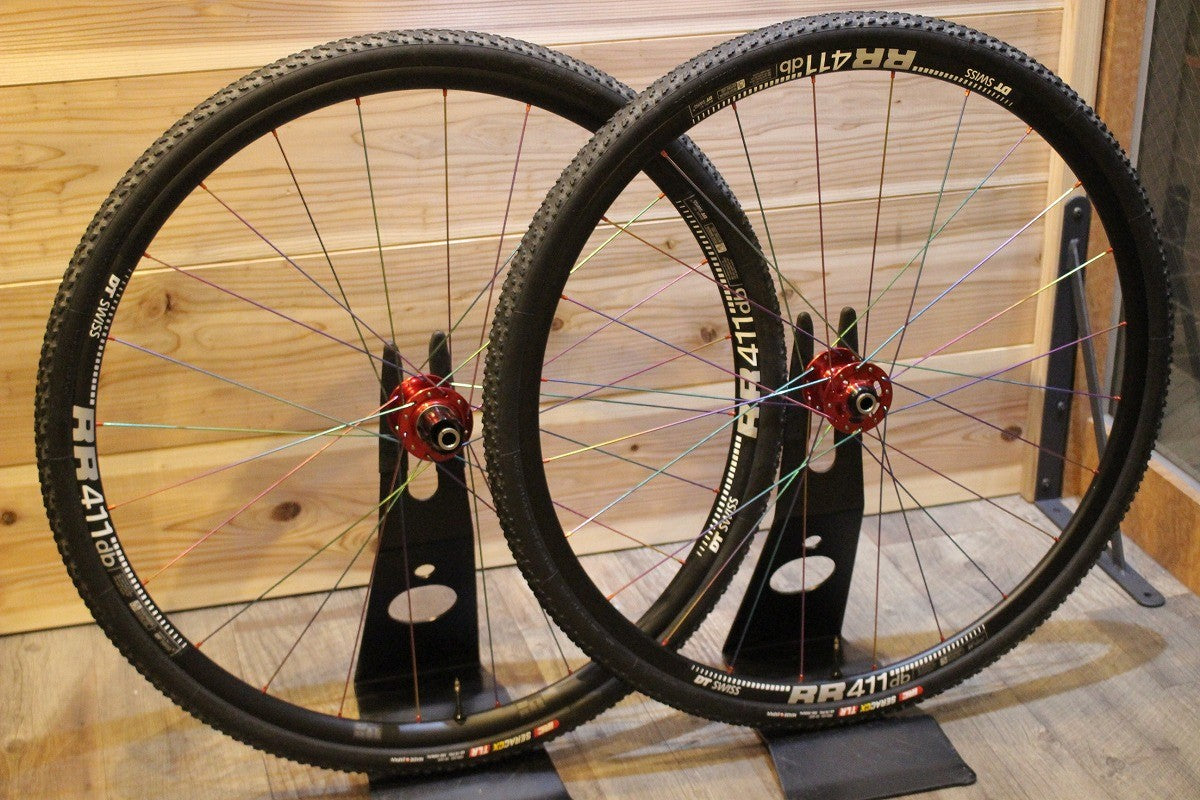 DT SWISS RR411 DB リム クリスキング CHRIS KING R45 DISC ハブ