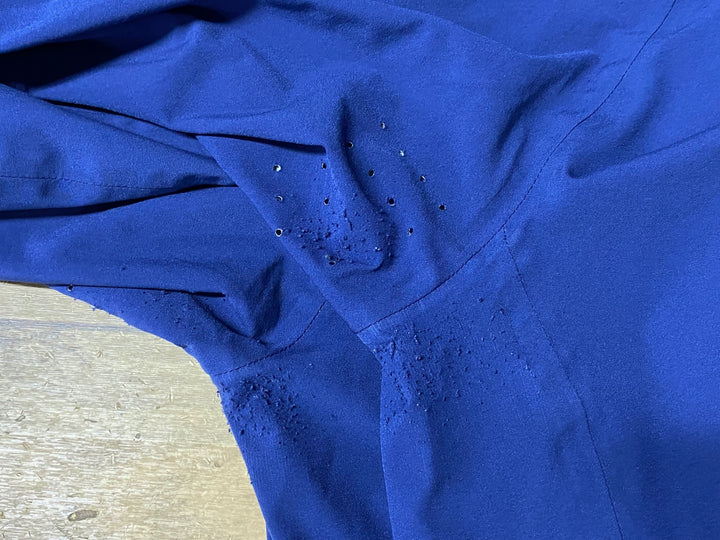KA189 ラファ Rapha HOODED RAIN JACKET 長袖 レインジャケット 濃紺 XL ※スレ大